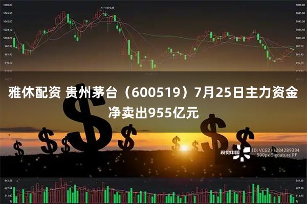 雅休配资 贵州茅台（600519）7月25日主力资金净卖出955亿元