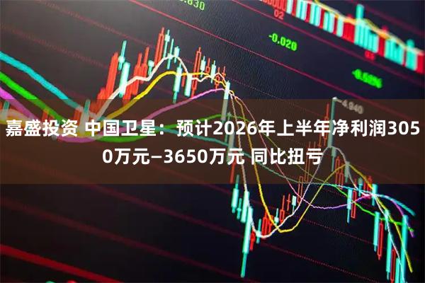 嘉盛投资 中国卫星：预计2026年上半年净利润3050万元—3650万元 同比扭亏